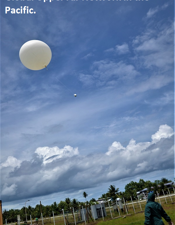 upper air in the pacific project