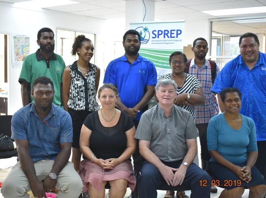 Workshop participants that received training on the Environmental and Social Safeguards Plan